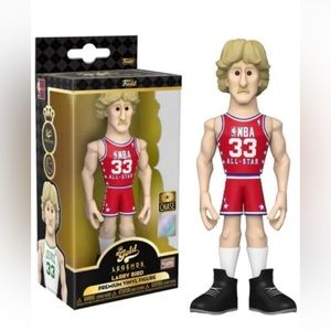 Larry Bird Boston Celtics Funko Gold NBA Legends 5" ALL STAR CHASE (Red)